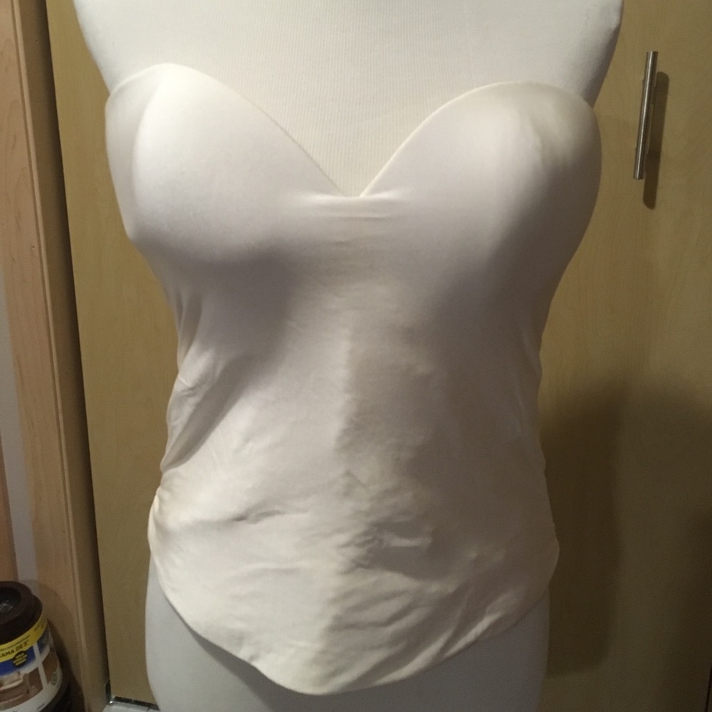 David’s Bridal 42C White Corset
